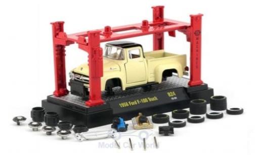 Modellautos Ford F-1 1/64 M2 Machines 00 beige/schwarz 1956 Model-Kit Bausatz inklusive 4 Ersatzrädern Ford F-1 1/64 M2 Machines 00 beige/schwarz 1956 Model-Kit Bausatz inklusive 4 Ersatzrädern modellautos
