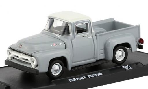 Modellautos Ford F-1 1/64 M2 Machines 00 grau/weiss 1956 Ford F-1 1/64 M2 Machines 00 grau/weiss 1956 modellautos