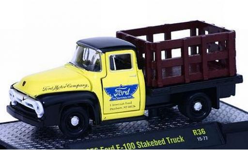 Modellautos Ford F-1 1/64 M2 Machines 00 Stakebed Truck Motor Company 1956 voiture-Trucks Release 36 Ford F-1 1/64 M2 Machines 00 Stakebed Truck Motor Company 1956 voiture-Trucks Release 36 modellautos