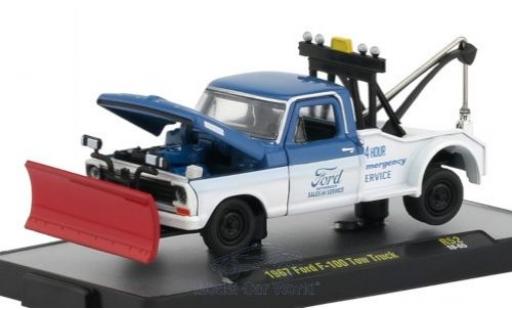 Modellautos Ford F-1 1/64 M2 Machines 00 Tow Truck blau/weiss 1967 Ford F-1 1/64 M2 Machines 00 Tow Truck blau/weiss 1967 modellautos