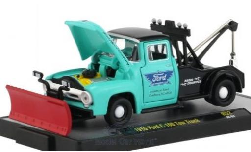 Modellautos Ford F-1 1/64 M2 Machines 00 Tow Truck türkis/schwarz 1956 Ford F-1 1/64 M2 Machines 00 Tow Truck türkis/schwarz 1956 modellautos