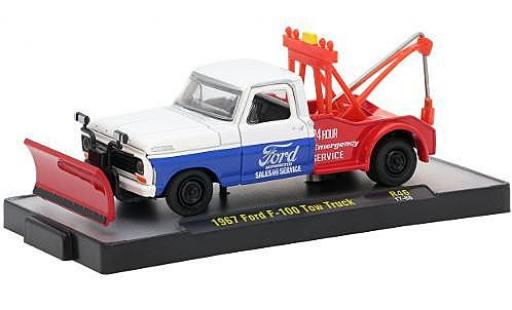 Modellautos Ford F-1 1/64 M2 Machines 00 Tow Truck weiss/blau Sales & Service 1967 Ford F-1 1/64 M2 Machines 00 Tow Truck weiss/blau Sales & Service 1967 modellautos