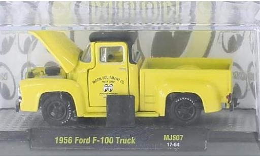 Modellautos Ford F-1 1/64 M2 Machines 00 Truck gelb/schwarz Moon Equipment Co. 1956 Ford F-1 1/64 M2 Machines 00 Truck gelb/schwarz Moon Equipment Co. 1956 modellautos