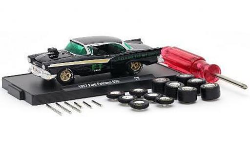 Modellautos Ford Fairlane 1/64 M2 Machines 500 schwarz ET Mags 1957 y compris les 12 Roues de remplacement 6 axas et 1 Schraubenzieher voiture-Wheels Release 06 Ford Fairlane 1/64 M2 Machines 500 schwarz ET Mags 1957 y compris les 12 Roues de remplacement 6 axas et 1 Schraubenzieher voiture-Wheels Release 06 modellautos