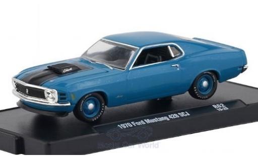 Modellautos Ford Mustang 1/64 M2 Machines 428 SCJ mettalic blau/matt-schwarz 1970 Ford Mustang 1/64 M2 Machines 428 SCJ mettalic blau/matt-schwarz 1970 modellautos