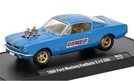 Modellautos Ford Mustang 1/64 M2 Machines Fastback 2 + 2 289 mettalic blau Comp Cams 1966 voiture-Drivers Release 43 sans Vitrine Ford Mustang 1/64 M2 Machines Fastback 2 + 2 289 mettalic blau Comp Cams 1966 voiture-Drivers Release 43 sans Vitrine modellautos