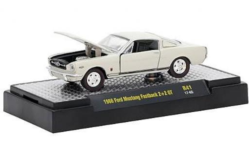 Modellautos Ford Mustang 1/64 M2 Machines Fastback 2+2 GT mettalic beige 1966 Ford Mustang 1/64 M2 Machines Fastback 2+2 GT mettalic beige 1966 modellautos