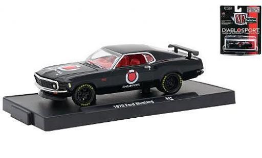 Modellautos Ford Mustang 1/64 M2 Machines schwarz Diablo Sport 1970 Ford Mustang 1/64 M2 Machines schwarz Diablo Sport 1970 modellautos