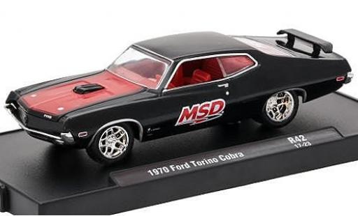 Modellautos Ford Torino 1/64 M2 Machines Cobra schwarz/rot MSD 1970 voiture-Drivers Release 42 sans Vitrine Ford Torino 1/64 M2 Machines Cobra schwarz/rot MSD 1970 voiture-Drivers Release 42 sans Vitrine modellautos