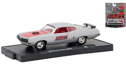 Modellautos Ford Torino 1/64 M2 Machines Cobra silber/rot FAST (Fuel Air Spark Technology) 1970 Ford Torino 1/64 M2 Machines Cobra silber/rot FAST (Fuel Air Spark Technology) 1970 modellautos