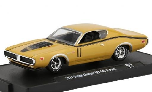 Modellautos Dodge Charger 1/64 M2 Machines R/T 440 6-Pack beige/noire 1971 Dodge Charger 1/64 M2 Machines R/T 440 6-Pack beige/noire 1971 modellautos