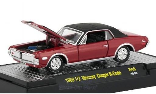 Modellautos Mercury Cougar 1/64 M2 Machines R-Code rot/matt-schwarz 1968 Mercury Cougar 1/64 M2 Machines R-Code rot/matt-schwarz 1968 modellautos