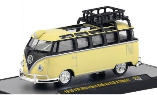 Modellautos Volkswagen T1 1/64 M2 Machines Deluxe beige/schwarz 1959 Volkswagen T1 1/64 M2 Machines Deluxe beige/schwarz 1959 modellautos