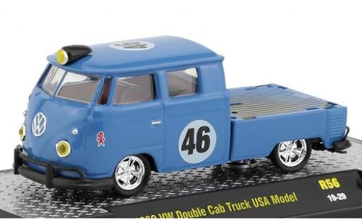 Modellautos Volkswagen T1 1/64 M2 Machines DoKa Pritsche blau 1960 No.46 Volkswagen T1 1/64 M2 Machines DoKa Pritsche blau 1960 No.46 modellautos