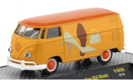 Modellautos Volkswagen T1 B 1/64 M2 Machines Kastenwagen gelb/Dekor 1960 USA-Version Volkswagen T1 B 1/64 M2 Machines Kastenwagen gelb/Dekor 1960 USA-Version modellautos