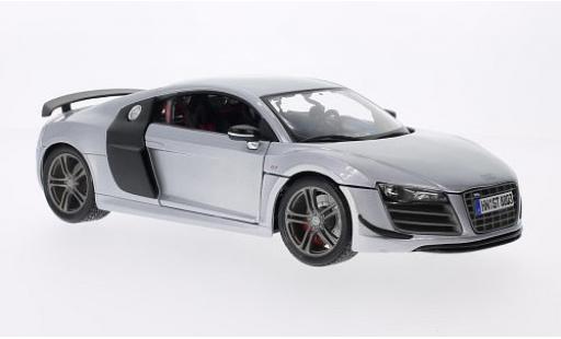 Audi R8 1/18 Maisto GT silber/carbon modellautos