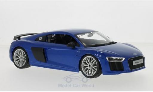 Modellautos Audi R8 1/18 Maisto V10 Plus blau Audi R8 1/18 Maisto V10 Plus blau modellautos