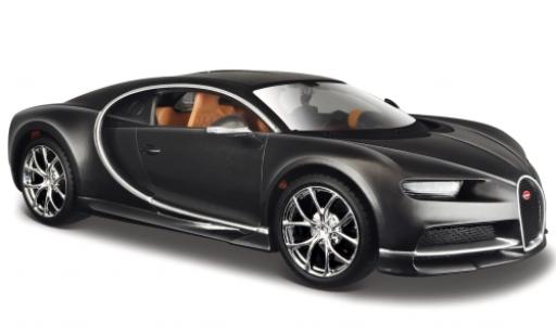 Modellautos Bugatti Chiron 1/24 Maisto mettalic grau 2016 Bugatti Chiron 1/24 Maisto mettalic grau 2016 modellautos