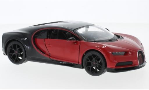 Modellautos Bugatti Chiron 1/24 Maisto Sport rot/schwarz Bugatti Chiron 1/24 Maisto Sport rot/schwarz modellautos