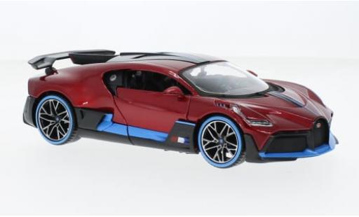 Bugatti Divo 1/24 Maisto metallise rot/blau 2024 1:24 modellautos
