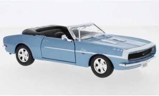 Modellautos Chevrolet Camaro 1/24 Maisto SS 396 Cabrio mettalic blau 1968 Chevrolet Camaro 1/24 Maisto SS 396 Cabrio mettalic blau 1968 modellautos