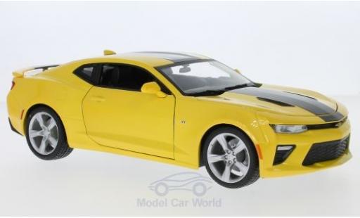 Modellautos Chevrolet Camaro SS 1/18 Maisto SS mettalic gelb/schwarz 2016 Chevrolet Camaro SS 1/18 Maisto SS mettalic gelb/schwarz 2016 modellautos