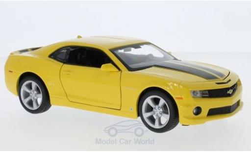 Modellautos Chevrolet Camaro RS 1/24 Maisto SS RS gelb/schwarz 2010 Chevrolet Camaro RS 1/24 Maisto SS RS gelb/schwarz 2010 modellautos