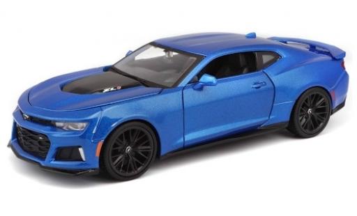 Modellautos Chevrolet Camaro 1/24 Maisto ZL1 mettalic blau 2017 Chevrolet Camaro 1/24 Maisto ZL1 mettalic blau 2017 modellautos