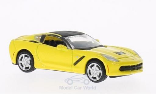 Modellautos Chevrolet Corvette C7 1/64 Maisto Stingray (C7) gelb 2014 Toy Fair Edition 2014 Chevrolet Corvette C7 1/64 Maisto Stingray (C7) gelb 2014 Toy Fair Edition 2014 modellautos