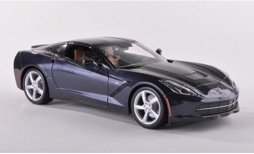 Modellautos Chevrolet Corvette 1/18 Maisto Stingray (C7) mettalic blau 2013 Chevrolet Corvette 1/18 Maisto Stingray (C7) mettalic blau 2013 modellautos