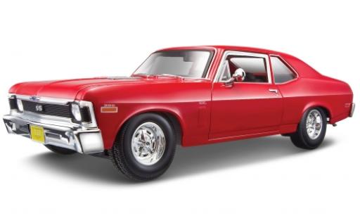 Modellautos Chevrolet Nova 1/18 Maisto SS Coupe rot 1970 Chevrolet Nova 1/18 Maisto SS Coupe rot 1970 modellautos