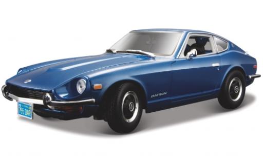 Modellautos Datsun 240Z 1/18 Maisto mettalic blau 1971 Datsun 240Z 1/18 Maisto mettalic blau 1971 modellautos