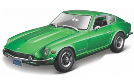 Datsun 240Z 1/18 Maisto mettalic grün 1971 modellautos