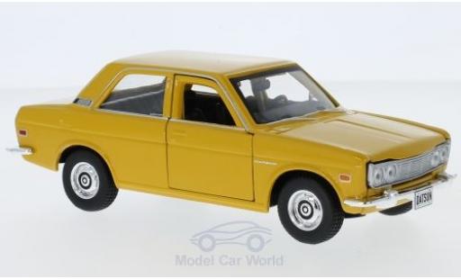 Modellautos Datsun 510 1/24 Maisto gelb 1971 Datsun 510 1/24 Maisto gelb 1971 modellautos