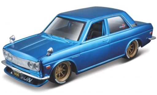 Modellautos Datsun 510 1/24 Maisto mettalic blau 1971 Datsun 510 1/24 Maisto mettalic blau 1971 modellautos