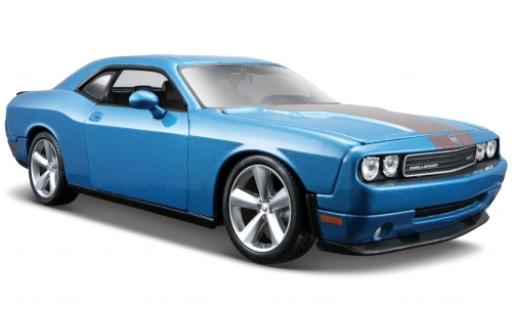 Modellautos Dodge Challenger 1/24 Maisto SRT8 mettalic blau 2008 Dodge Challenger 1/24 Maisto SRT8 mettalic blau 2008 modellautos