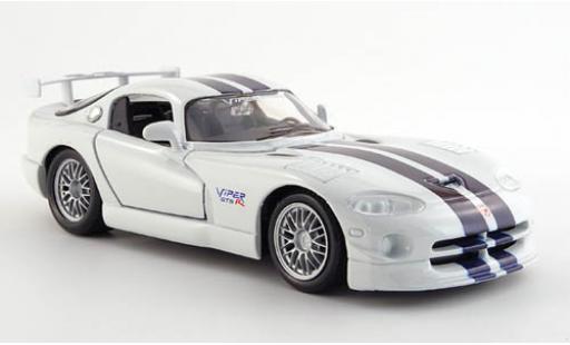 Modellautos Dodge Viper 1/24 Maisto GT 2 weiss avec noire-bleu Streifen Dodge Viper 1/24 Maisto GT 2 weiss avec noire-bleu Streifen modellautos