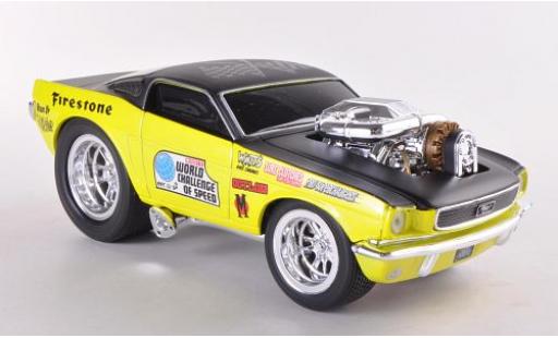 Modellautos Ford Mustang 1/24 Maisto GT gelb/schwarz 1966 Ford Mustang 1/24 Maisto GT gelb/schwarz 1966 modellautos
