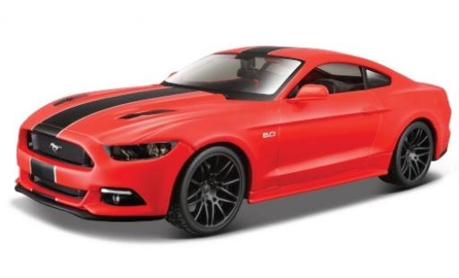 Modellautos Ford Mustang 1/24 Maisto GT rot/schwarz 2015 Ford Mustang 1/24 Maisto GT rot/schwarz 2015 modellautos