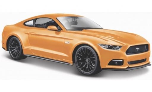 Modellautos Ford Mustang 1/18 Maisto GT mettalic orange 2015 Ford Mustang 1/18 Maisto GT mettalic orange 2015 modellautos