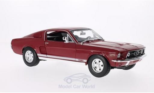 Modellautos Ford Mustang 1/18 Maisto GTA Fastback rot 1967 Ford Mustang 1/18 Maisto GTA Fastback rot 1967 modellautos