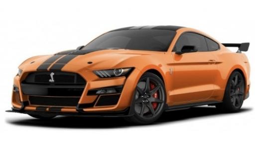Modellautos Ford Mustang 1/18 Maisto Shelby GT500 orange/matt-schwarz 2020 Ford Mustang 1/18 Maisto Shelby GT500 orange/matt-schwarz 2020 modellautos