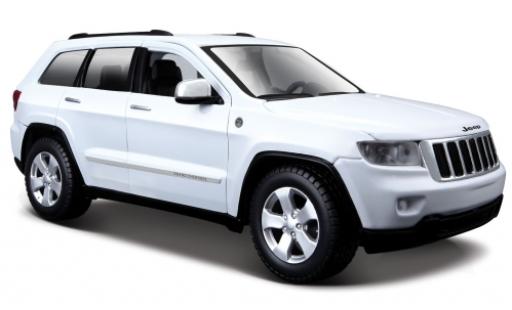 Modellautos Jeep Grand Cherokee 1/24 Maisto Laredo weiss Jeep Grand Cherokee 1/24 Maisto Laredo weiss modellautos