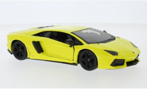 Modellautos Lamborghini Aventador 1/24 Maisto LP 700-4 gelb Lamborghini Aventador 1/24 Maisto LP 700-4 gelb modellautos