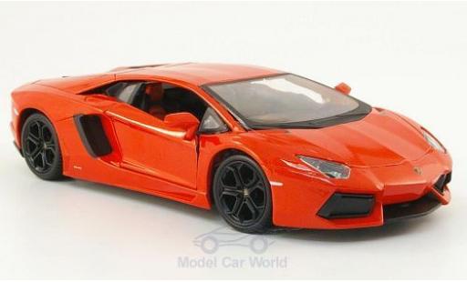 Modellautos Lamborghini Aventador LP700-4 1/24 Maisto LP700-4 mettalic orange 2011 Lamborghini Aventador LP700-4 1/24 Maisto LP700-4 mettalic orange 2011 modellautos