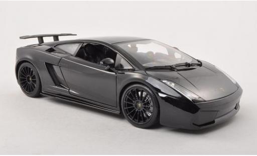 Modellautos Lamborghini Gallardo 1/18 Maisto Superlegerra mettalic schwarz 2007 Lamborghini Gallardo 1/18 Maisto Superlegerra mettalic schwarz 2007 modellautos