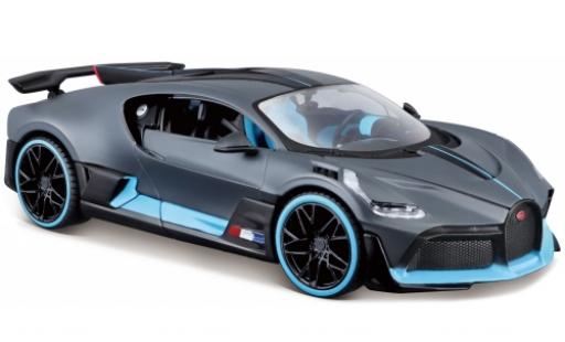 Modellautos Bugatti Divo 1/24 Maisto gris mat/bleu clair Bugatti Divo 1/24 Maisto gris mat/bleu clair modellautos