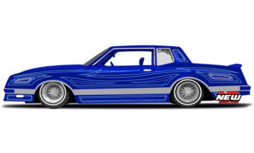 Modellautos Chevrolet Monte Carlo 1/24 Maisto Lowrider bleu/Décorer 1986 Chevrolet Monte Carlo 1/24 Maisto Lowrider bleu/Décorer 1986 modellautos