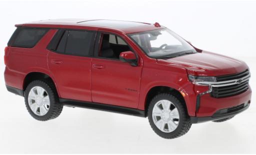 Chevrolet Tahoe 1/24 Maisto metallise rot 2021 modellautos