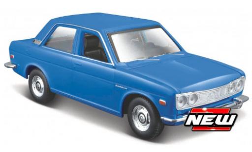 Modellautos Datsun 510 1/24 Maisto blau 1971 Datsun 510 1/24 Maisto blau 1971 modellautos